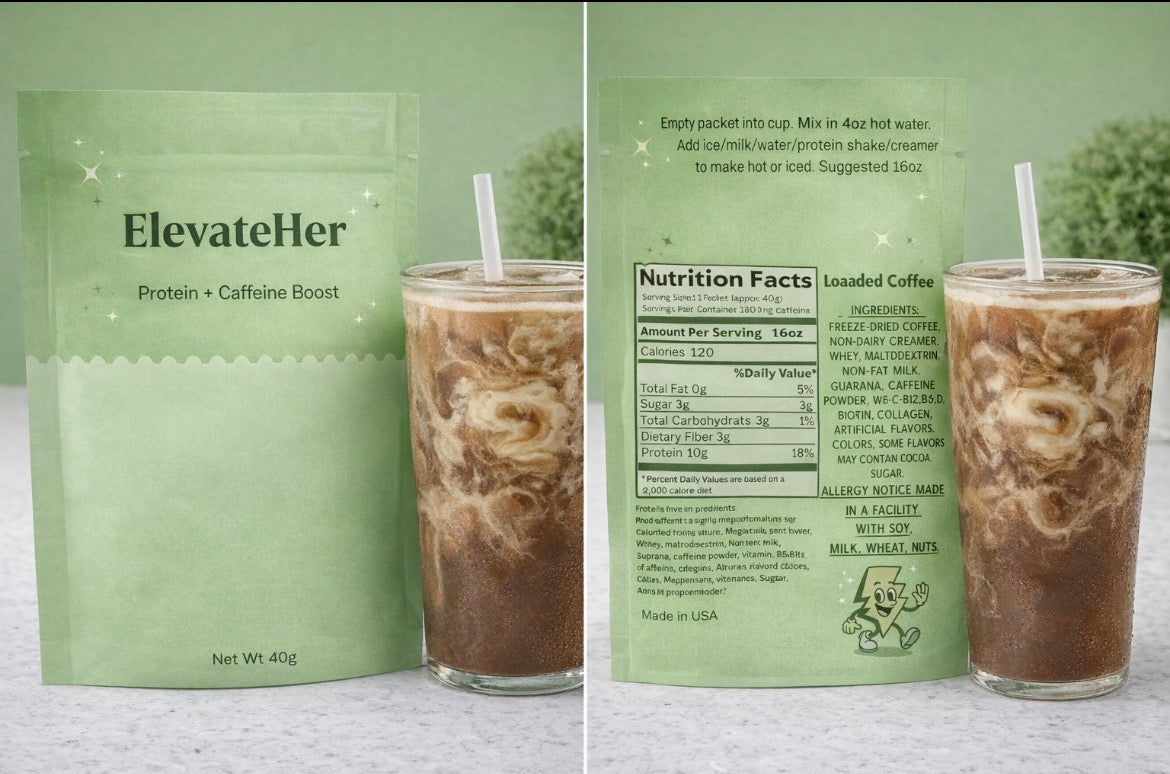 Protein Loaded Coffee – Viral | 300g tub| Mix | 22g Protein & 180Mg Caffeine | Hot or Cold